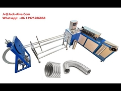 Semi Rigid Aluminum Flexible Duct Machine