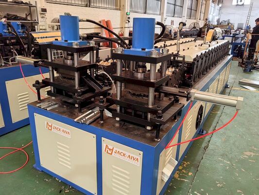 Fire Damper Blade Roll Forming Machine | Triple V & Airfoil Blade Production Line